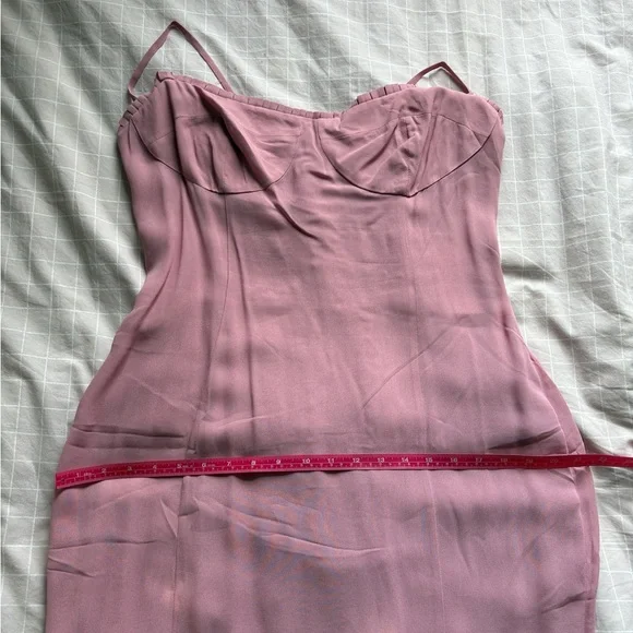 Reformation Aiko Dress Pink - Picture 10 of 11